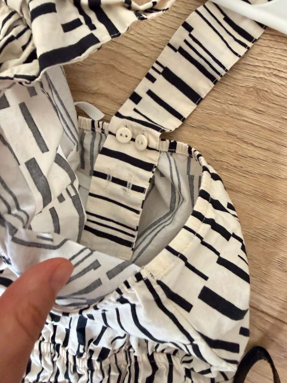 Anthropologie The Somerset Maxi Dress: Poplin Halter Edition in Geometric Print - Picture 11 of 11